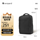 WINPARD/威豹背包男雙肩包簡約商務14英寸電腦包通勤新款雙背旅行包 黑色小號（可放14寸電腦）