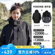 駱駝（CAMEL）CamelTex戶(hù)外御寒沖鋒衣男女同款防油污外套三合一登山服  L