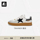 STARTER【德訓(xùn)系列】龔俊明星同款休閑千金德訓(xùn)T頭星星軟木板鞋復(fù)古男女 白色 （建議腳背寬/高拍大一碼） 40