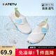 卡特兔兒童涼鞋男童鞋1-7歲學(xué)步鞋夏季女寶寶運(yùn)動涼鞋網(wǎng)面沙灘鞋X2BF003