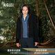AIGLE艾高戶外經(jīng)典款保暖上衣經(jīng)典時(shí)尚休閑全按扣抓絨衣外套女 黑色 AO218 38(165/88A)