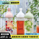 HARIO冷泡茶壺帶濾網(wǎng)冷水壺冷泡果蔬茶涼水壺日本進(jìn)口耐熱咖啡壺 粉色