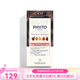 PHYTO發(fā)朵染發(fā)劑112ml（顯影液50ml+染色50ml+發(fā)膜12ml）易上色 4.77號-深栗棕色（一只裝）