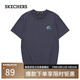 斯凱奇（Skechers）雪糕T恤短袖夏季男女同款中性速干上衣衣服L223U046