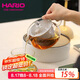 HARIO日本玻璃茶壺茶具泡茶壺悶茶壺燜茶壺玻璃大口徑茶壺700ml 