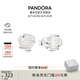 潘多拉（PANDORA）雪映玫瑰耳釘白色優(yōu)雅高級時尚小眾設計感七夕情人節(jié)禮物送女友