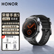 榮耀手表5 Ultra智能通話(huà)eSIM電話(huà)心臟健康守護血氧心率睡眠監測公交門(mén)禁NFC移動(dòng)支付男士運動(dòng)腕表Pro 極速者【黑色】硅膠表帶-送曬單禮品