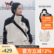 駱駝（CAMEL）風暴沖鋒衣女三合一工裝款戶外暴雨防水外套露營旅游登山服男