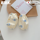 BIBK日本寶寶袖套秋冬季嬰兒可愛(ài)童趣防臟護小月齡男寶女寶套袖袖筒 米小象