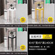 FANCYCHIC珠寶珠寶首飾展示柜陳列柜展柜黃金玉器手表眼鏡玻璃首飾柜臺定制 現貨45*45*140-黑白金無(wú)底柜