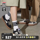 VISION STREET WEAR官方 STICK KNIT復(fù)古編織經(jīng)典低幫反毛皮板鞋運(yùn)動(dòng)滑板鞋男女 「暗夜」黑色 41