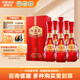 河套酒業(yè)（HETAOLIQUOR）河套王 品格婚宴 濃香型白酒 宴請喜酒送禮 42度 500mL 6瓶 整箱禮盒裝