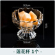 恩壽溯網(wǎng)紅冰淇淋杯玻璃高腳甜品布丁杯子家用雪糕杯奶昔杯酸奶杯水果杯 【單款蘭花】夏日121ml-清涼一夏