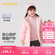 巴拉巴拉童裝女童棉服兩件套2024秋冬裝印花連帽外套潮流戶外208424106003