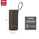 希諾（HEENOOR）水杯杯套杯袋pu保護套 CS-312灰（高16.7cm 底徑6.5cm）