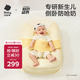 babycare防嗆奶枕頭斜坡枕安撫寶寶防溢奶防吐奶專用枕山茶米44*19CM