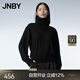 江南布衣（JNBY）秋冬高領(lǐng)毛衣女針織衫含羊絨簡約純色上衣經(jīng)典內(nèi)搭 001/本黑 L