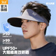 361°帽子男女夏季防曬遮陽(yáng)透氣跑步大頭圍可折疊空頂帽登山戶(hù)外運動(dòng)帽 宇宙灰   (速干，可調節) 均碼