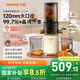 九陽（Joyoung）原汁機 家用多功能超大口徑電動冰淇淋機全自動冷壓榨果汁果蔬機渣汁分離Z8-LZ560