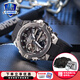 卡西歐（CASIO） G-SHOCK鋼鐵黑暗之心明星同款藍(lán)天使GST-B100太陽能男表運(yùn)動(dòng)手表 GST-B400-1APRT