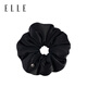 ELLE100%桑蠶絲發(fā)圈優(yōu)雅大腸發(fā)圈時(shí)尚真絲盤(pán)發(fā)送女友禮物