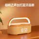 德國品牌柏林之聲高檔無線藍牙音響手機充電臥室低音炮送禮禮物 木紋色 【順豐包郵/質保3年】
