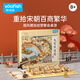 鰩鰩魚(yú)（yaofish）兒童桌游戲棋親子成人男女孩中小學(xué)生益智玩具家庭棋牌生日禮物 大宋百商圖【8歲-成人】