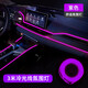 茅十八汽車(chē)氛圍燈車(chē)內改裝車(chē)用led燈條免接線(xiàn)車(chē)載冷光線(xiàn)裝飾用品大全 紫色3米長(cháng)USB接口