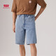 Levi's李維斯25春季新品男士568LOOSE休閑時(shí)尚寬松直筒牛仔短褲