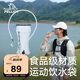 伯希和（Pelliot）戶外飲水袋登山徒步跑步便攜越野跑騎行軟水壺16504455悅動白2L