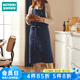 NITORI宜得利家居 新款無(wú)袖家用廚房工作服罩衣加厚手套做飯圍裙