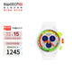 斯沃琪（Swatch）瑞士手表 BIG BOLD系列 霓虹果凍 畢業(yè)禮物時尚石英表SB02K100