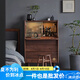 印青春（Youth）北美黑胡桃木梳妝臺(tái) 臥室現(xiàn)代簡(jiǎn)約斗柜一體全實(shí)木化妝桌 北美黑胡桃木梳妝臺(tái)