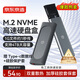 京東京造M.2 NVMe 10Gbps單協(xié)議移動固態(tài)硬盤盒 USB3.2 適用筆記本電腦蘋果15外接SSD機(jī)械硬盤盒子