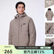 駱駝（CAMEL）2024冬季新品【石墨烯】戶外棉衣外套男士中長(zhǎng)款加厚棉襖保暖棉服