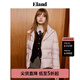 ELAND【密可柔防潑水】衣戀保暖鵝絨羽絨服短款小云朵短外套冬 淺粉色(26)L/Pink S