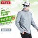 阿瑪?shù)纤沟赂呃烎~服防蚊可水洗防曬服男冰絲超薄透氣防蚊衣服裝夏季新釣魚套裝 青藍灰SX4304 XL (推薦150斤—170斤)
