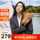 駱駝（CAMEL）大黃靴女都市戶外四季可穿系帶工裝靴馬丁靴 L23W307016 黃棕 38