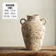 御三泥景德鎮侘寂風(fēng)高級感粗陶罐軟裝客廳復古花瓶中式玄關(guān)民宿粗陶擺件 松遠花瓶【I款】