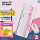 羅技（Logitech） K580無(wú)線(xiàn)鍵盤(pán) 便攜藍牙靜音辦公鍵盤(pán) 小劉鴨IP聯(lián)名時(shí)尚款平板手機鍵鼠套裝 女生生日節日禮物 k580甜甜酷+M750粉色