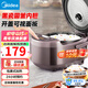 美的（Midea）微壓電飯煲電飯鍋家用24-5-8人大容量智能預(yù)約不粘鍋可選黑瓷釜\青瓷陶瓷內(nèi)膽款抗菌率99.99% 一鍵柴火飯 4L 聚能黑瓷釜內(nèi)膽