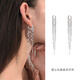 沄汧流蘇耳環(huán)耳釘耳飾生日禮物2025年新款耳墜氣質(zhì)高級感小眾首飾飾品 愛(ài)心長(cháng)款流蘇耳環(huán)一對