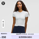 lululemon丨Hold Tight 女士緊身剪裁短袖亨利衫 LW3IW0S 海霧藍(lán) 線上專售 XXS /2