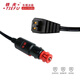 鐵夫TIEFU12V24V車載冰箱點(diǎn)煙接口電源線 黑色-2.5米-12V24V點(diǎn)煙器電源線