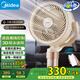 美的（Midea）空氣循環(huán)扇 電風扇家用立式變頻輕音臥室落地扇語音聲控抗菌空氣凈化扇一級能效小風扇 GDI24RY 