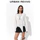 UR2025秋季新款女裝簡(jiǎn)約休閑綁帶超寬松長(cháng)袖T恤UWH450091