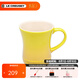 酷彩（Le Creuset） 炻瓷400毫升馬克杯子咖啡早餐辦公家用茶水杯麥片早餐杯陶瓷歐式 400ml馬克杯尼斯陽光