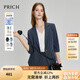 PRICH舒適四面彈涼感抑菌薄外套2024新款西服女 50藍(lán)色西裝706N L 165