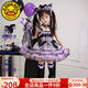 G.DUCKKIDS小黃鴨童裝洛麗塔公主裙夏季2025新款女童連衣裙夏裝時(shí)髦生日禮服 庫洛米單裙子 100 建議2~3歲（ 90-100cm）