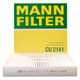 曼牌（MANNFILTER）空調(diào)濾清器空調(diào)濾芯CU2141翼神勁炫歐藍(lán)德藍(lán)瑟/標(biāo)致4008/雪鐵龍C4